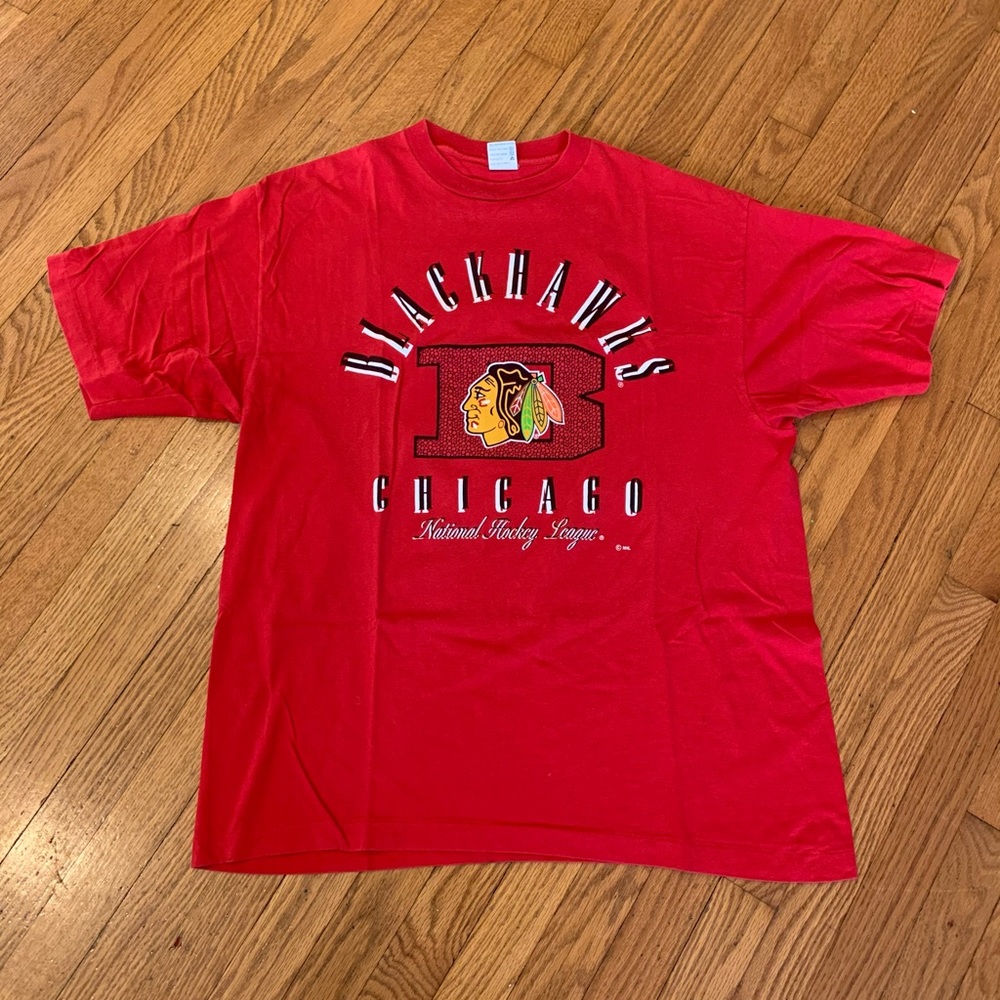 Vintage 90s NHL Chicago Blackhawks Shirt